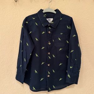 Old Navy T-Rex Button Down